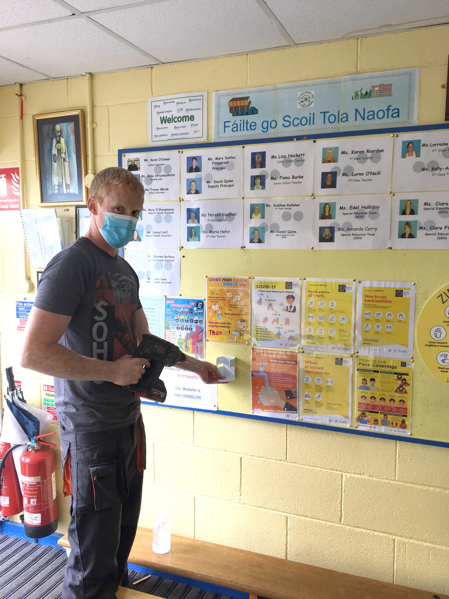 Covid assistance for Schools