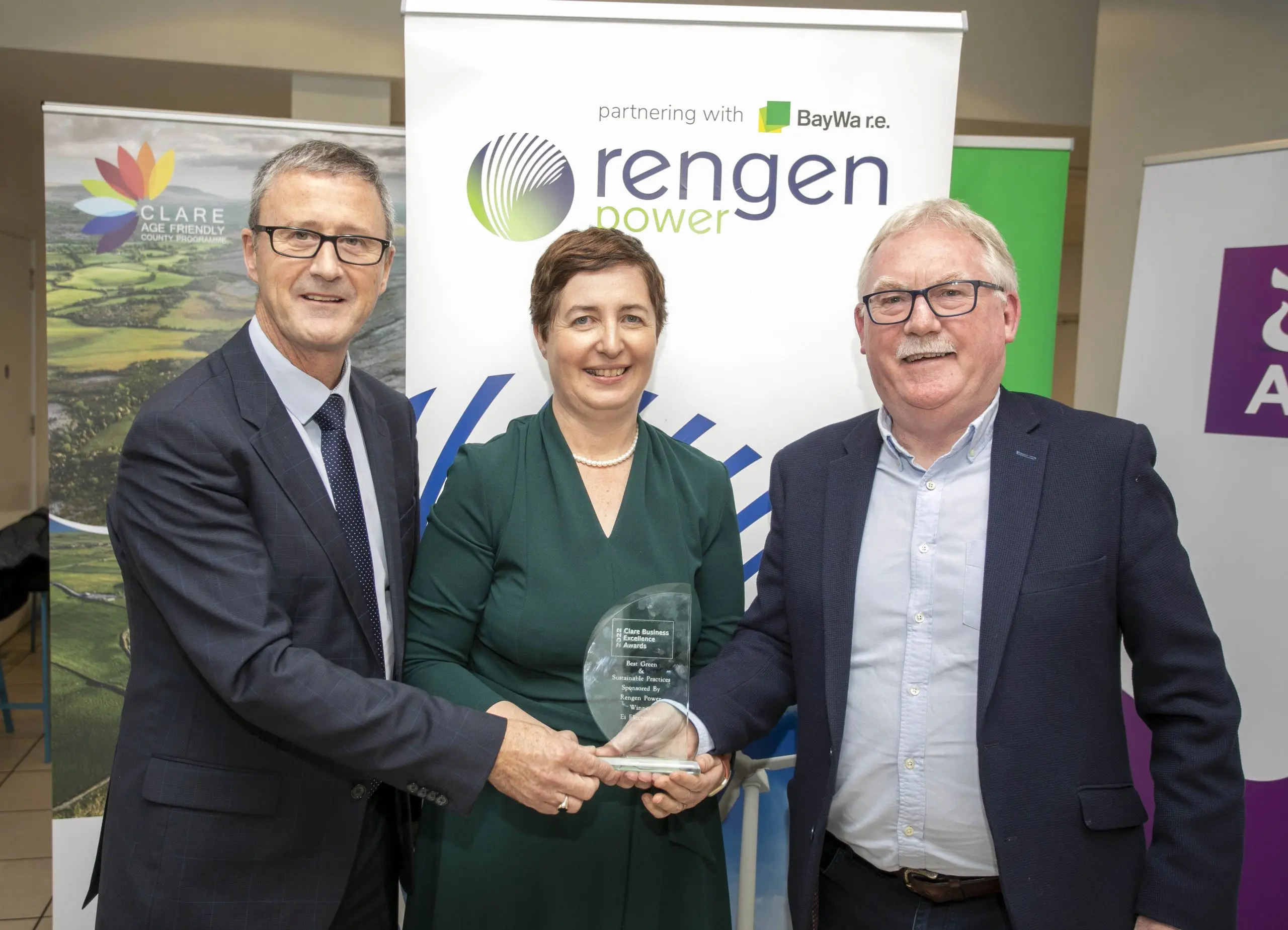 Clare Business Excellence Awards - Ei Electronics Best Green and Sustainable Practices