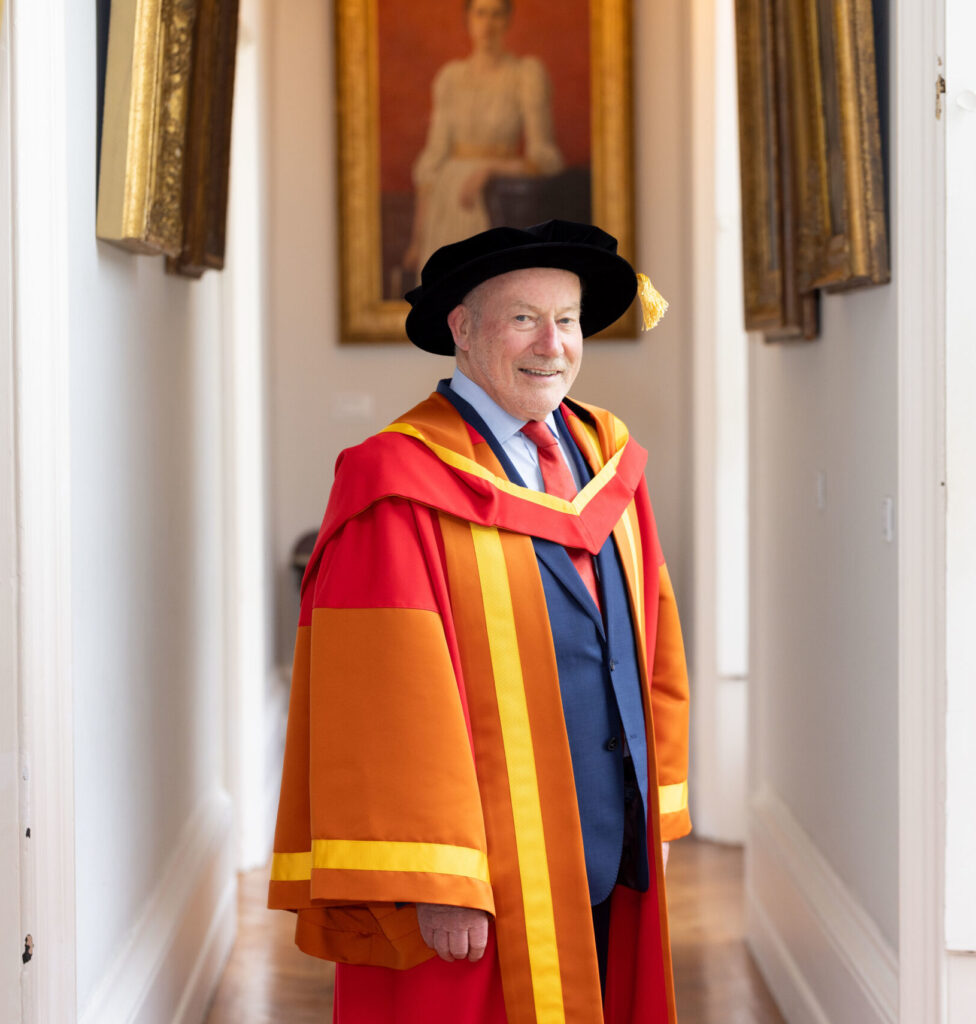 The University of Limerick honoured Michael Guinee, former CEO of Ei Electronics with an honorary Doctorate of Engineering.